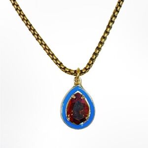 Tova Dakota Pendant Necklace Chocolate